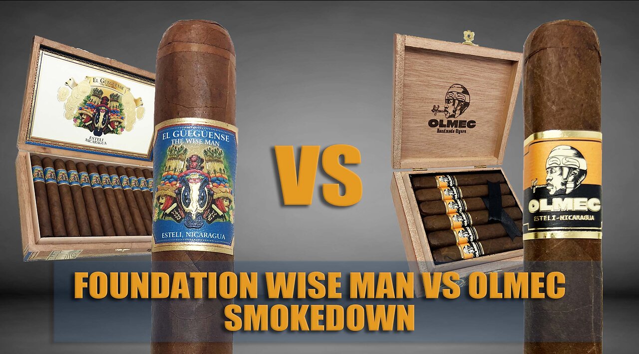 Foundation Wiseman Vs Olmec Claro Smokedown