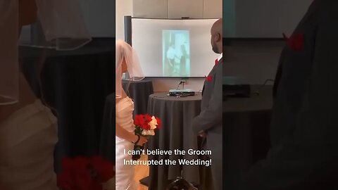 Confronts Cheating Wife At Wedding! 🤣