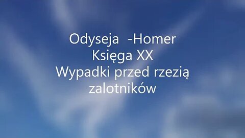 Odyseja -Homer Księga XX audiobook