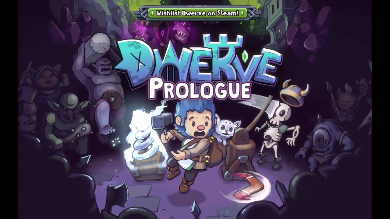 Dwerve Prologue first look at this tower defense dungeon crawling game