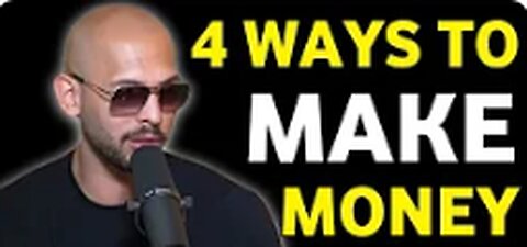 4 WAYS TO MAKE MONEY - Andrew Tate Motivation