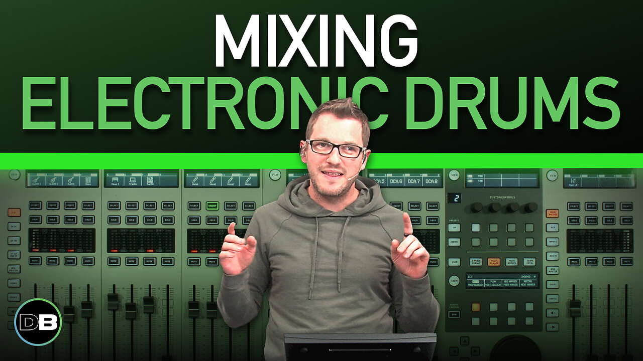 Mixing Electronic Drums and How to Get a Better Sound