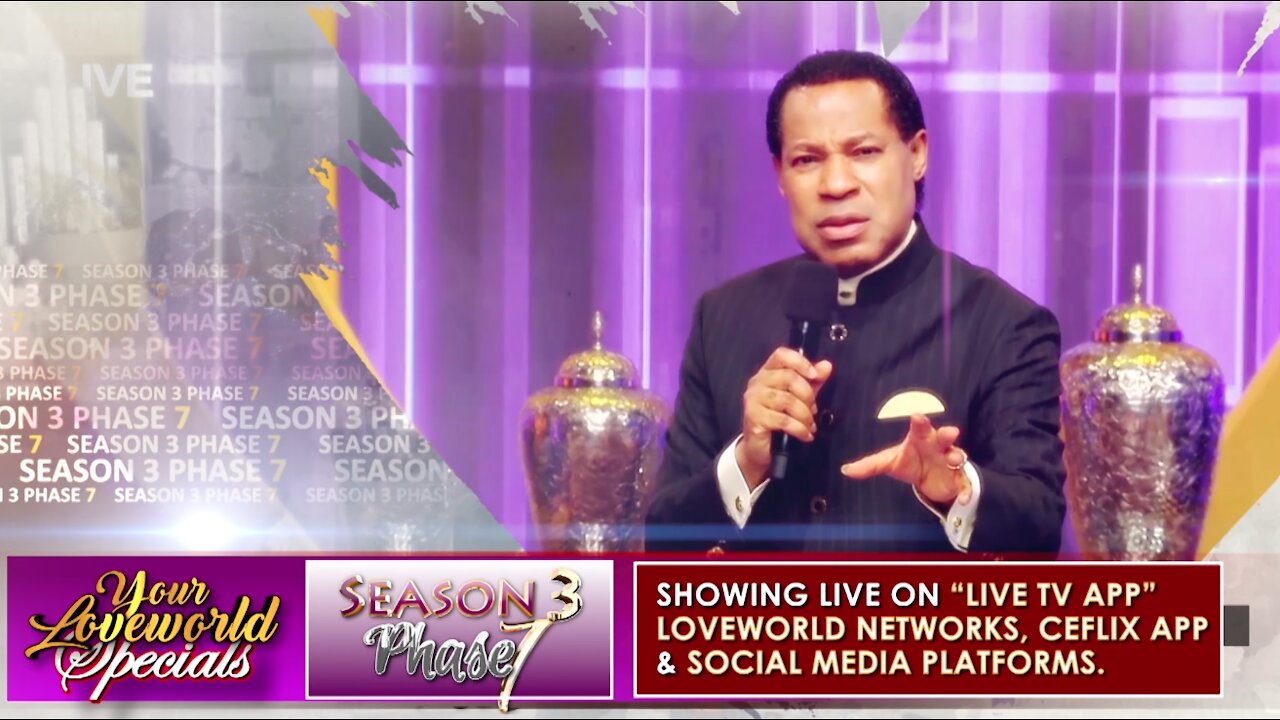 Your Loveworld Specials with Pastor Chris | Grand Finale TODAY - Season 3, Phase 7