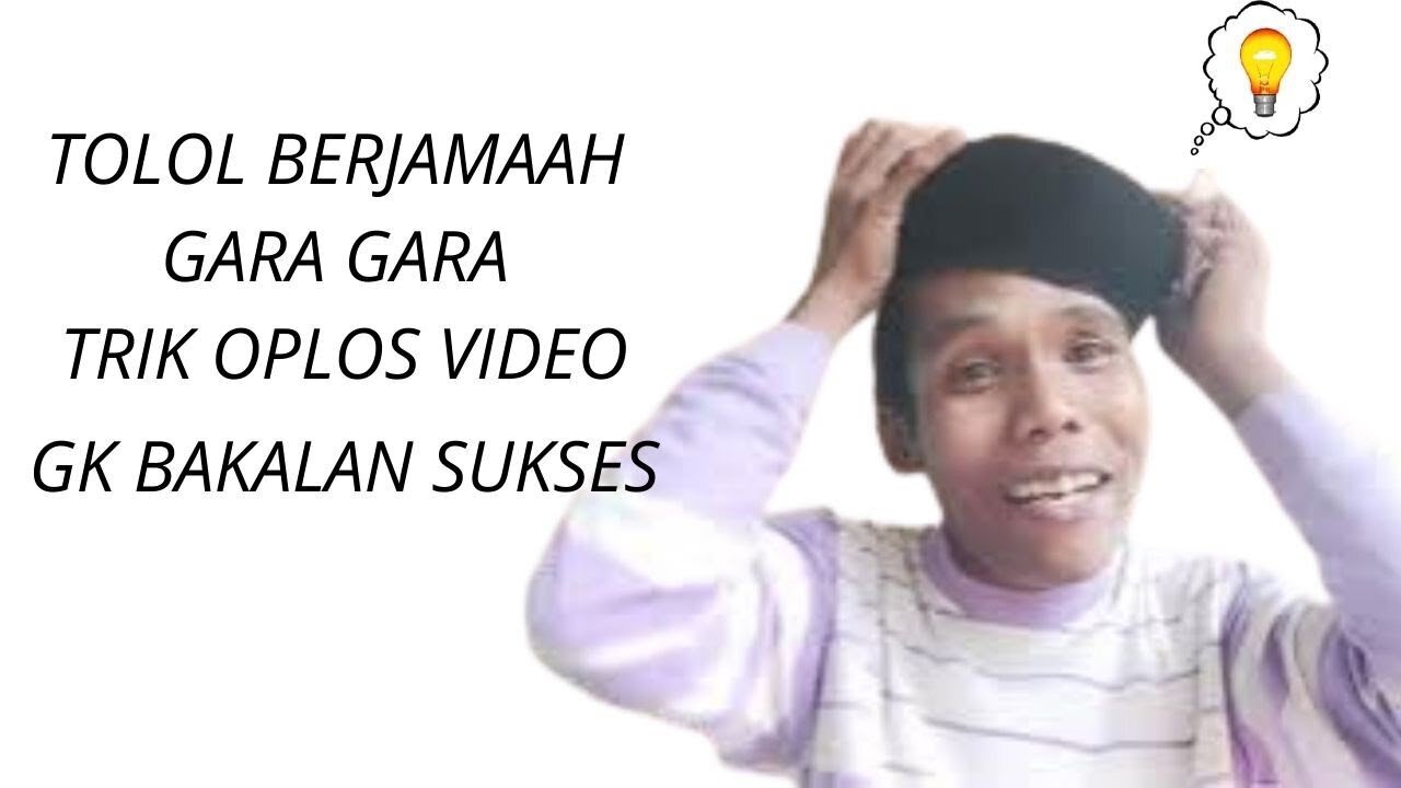 Yuk Tolol Berjamaah Gara Gara trik oplos nyeleneh video Youtube || Slamet Riadi Projects ||