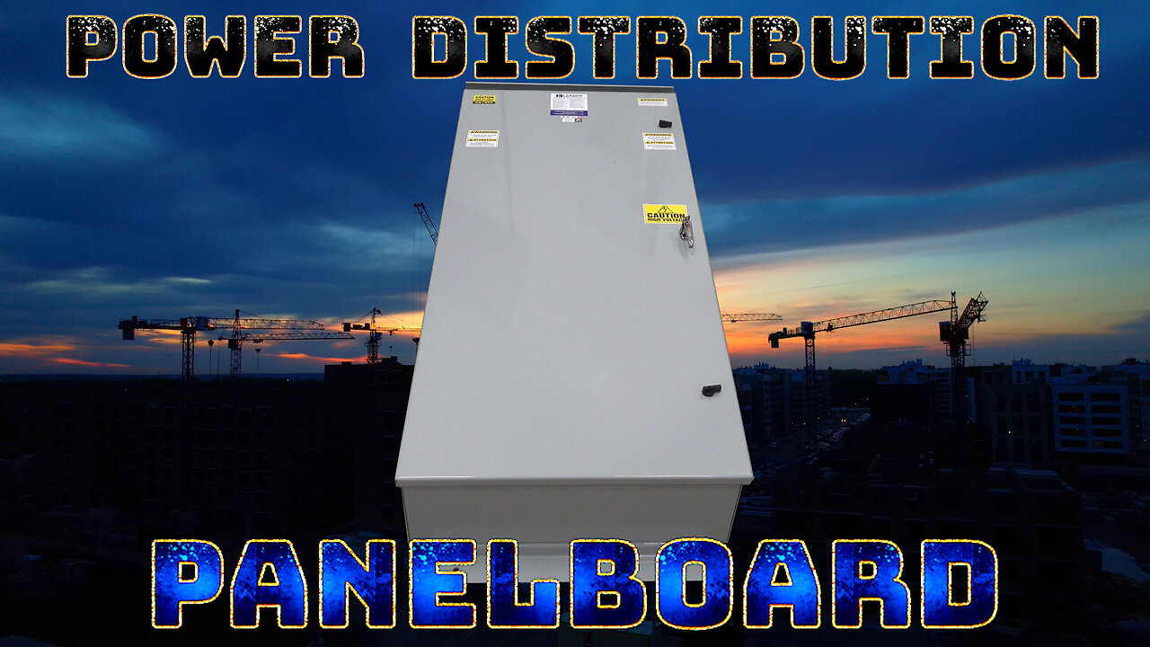 Power Distribution Panelboard, Main Breaker Panel