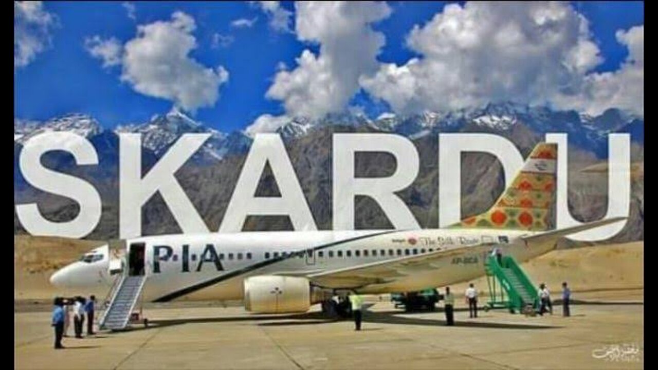 Landing on Skardu Airport (Islamabad to Skardu Flight)