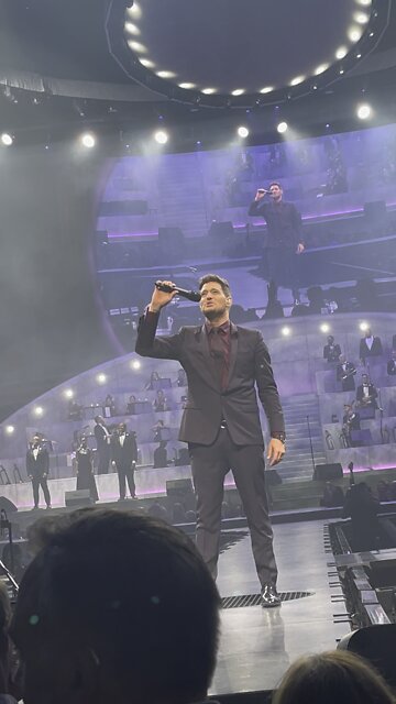 Michael Bublé Up close and Personal!