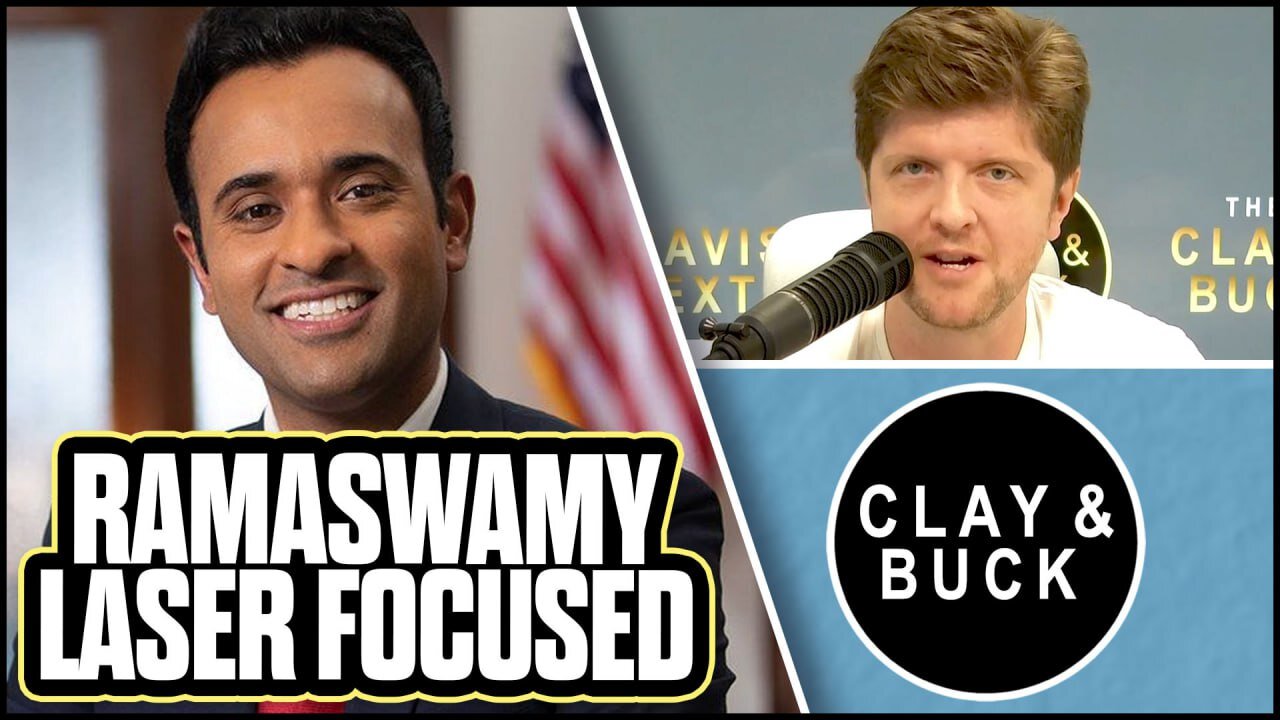 GOP Presidential Candidate Vivek Ramaswamy Makes a Surprise Appearance | Clay Travis & Buck Sexton