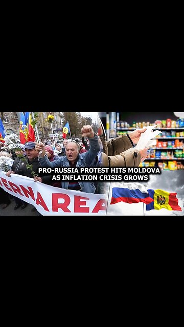 Pro-Russian protest hits Moldova as inflation crisis grows
