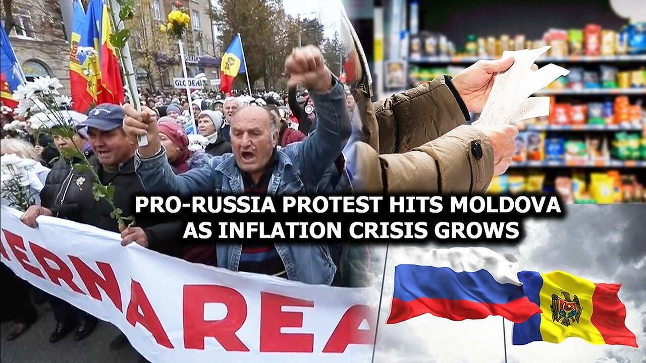 Pro-Russian protest hits Moldova as inflation crisis grows