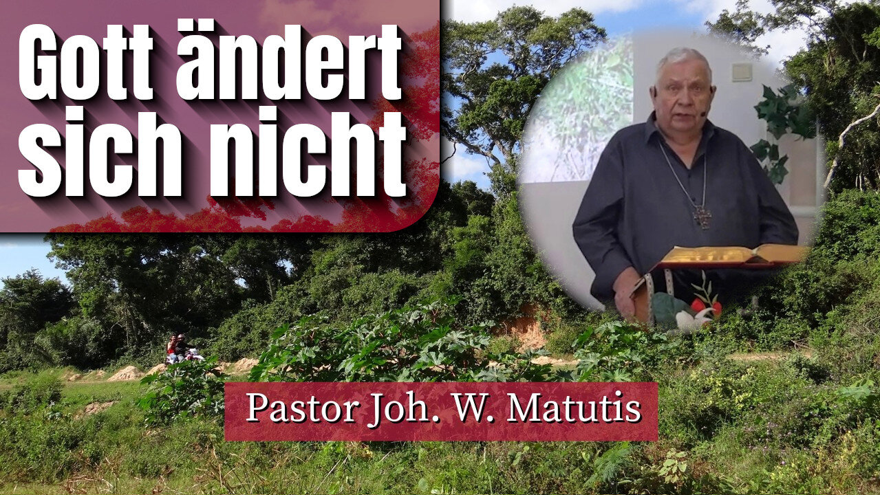 Gott ändert sich nicht