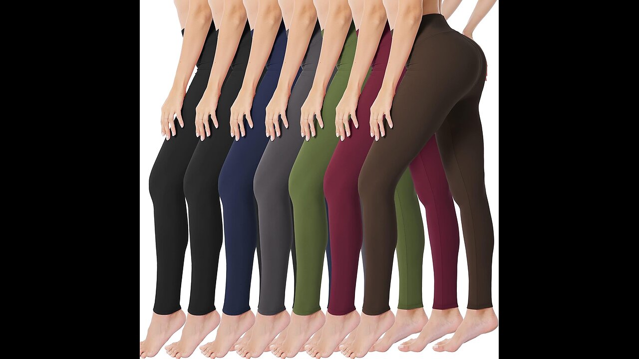 High Waisted Leggings for Women Buttery Soft Stretchy Tummy