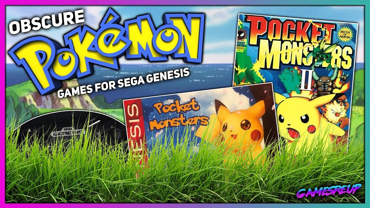 OBSCURE POKEMON GAMES FOR SEGA GENESIS