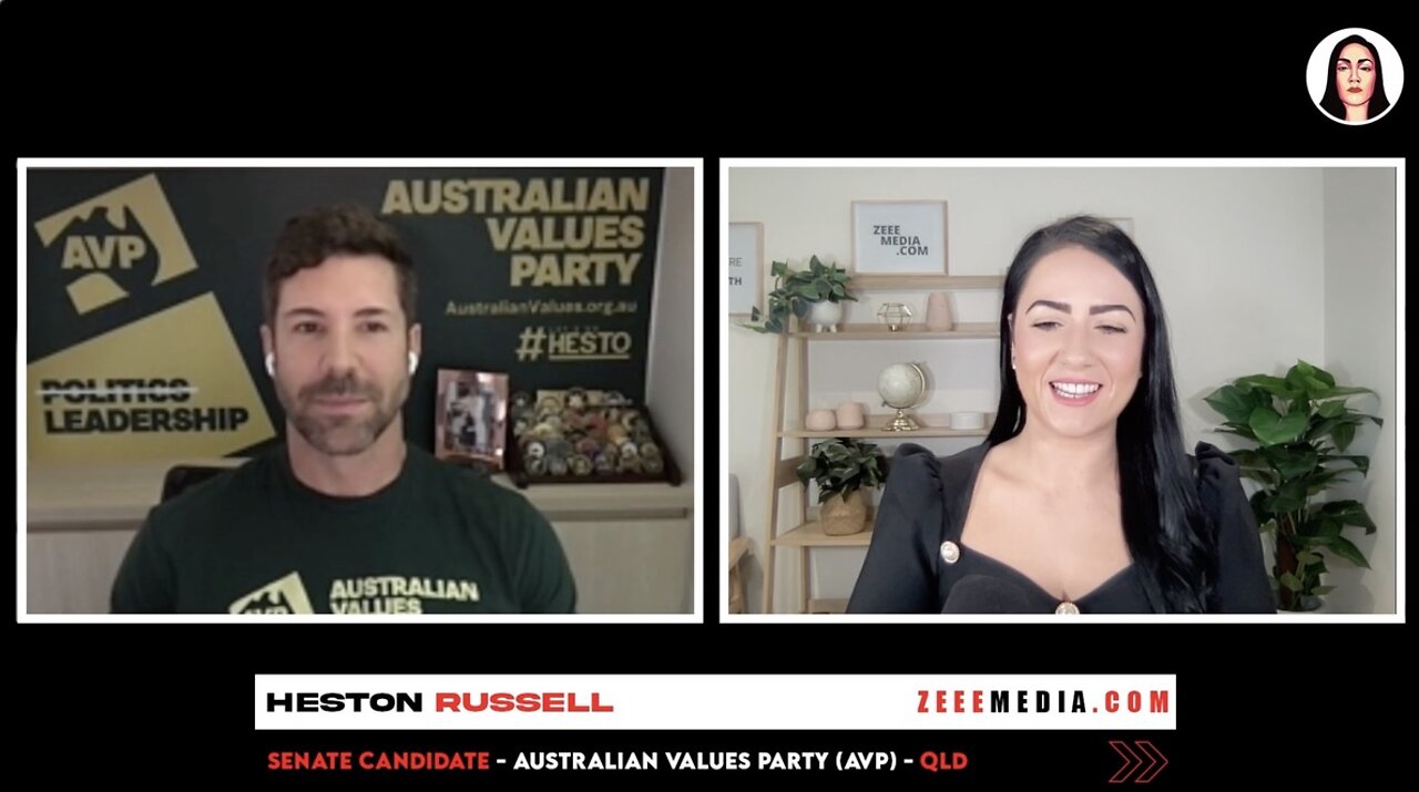 Zeee Media Election Week - Heston Russell - Senate Candidate - Australian Values Party (AVP) - QLD