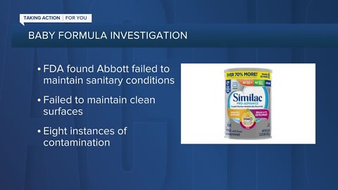 FDA details problems at plant behind recalled baby formula linked to 2 deaths