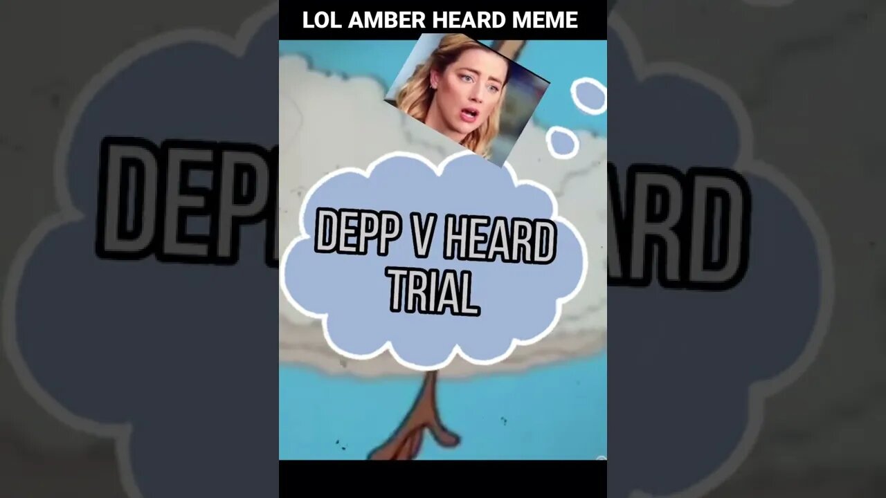 #amberheard is a LOONEY TUNE #meme #memes #johnnydepptrial #funny #shorts