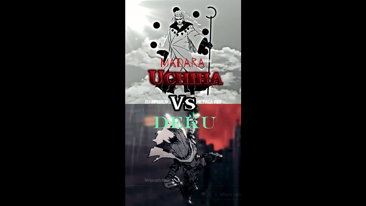 Madara vs deku