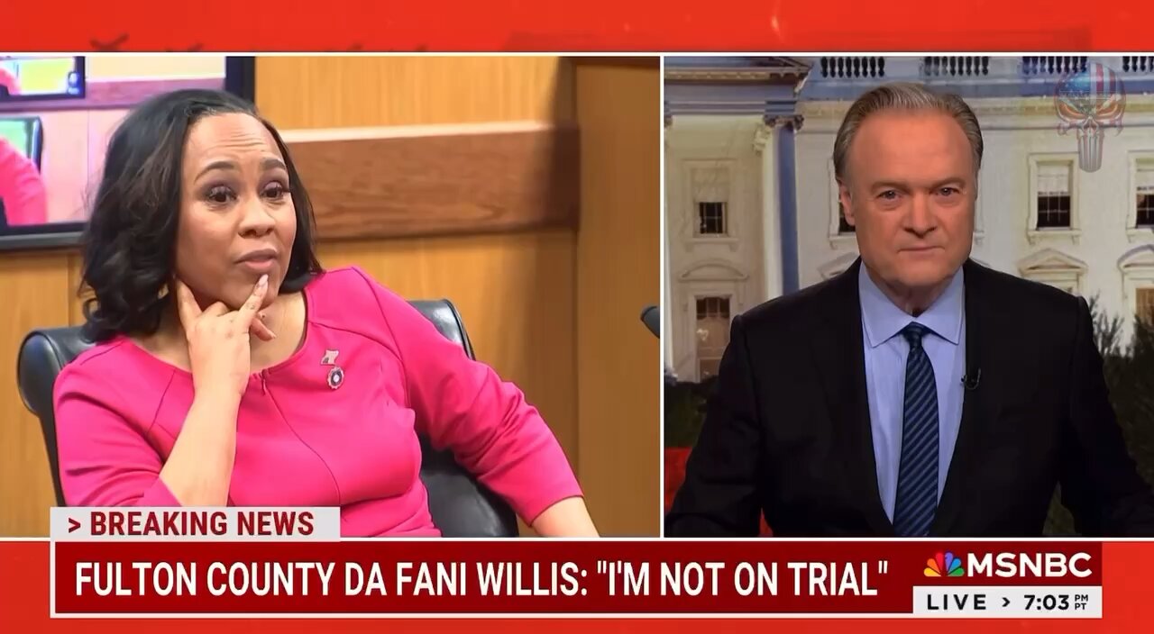 MSNBC blasts Fani Willis by showing an old clip of her from 2020 saying, “I certainly will not be