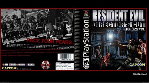 Resident Evil Director's Cut Chris Gameplay