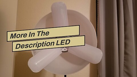 More In The Description LED Garage Lights, 2 Pack Deformable Triple Glow 4500LM Garage Light 45...