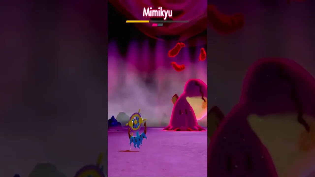 Pokémon Sword - Dhelmise Used Giga Drain! (2)