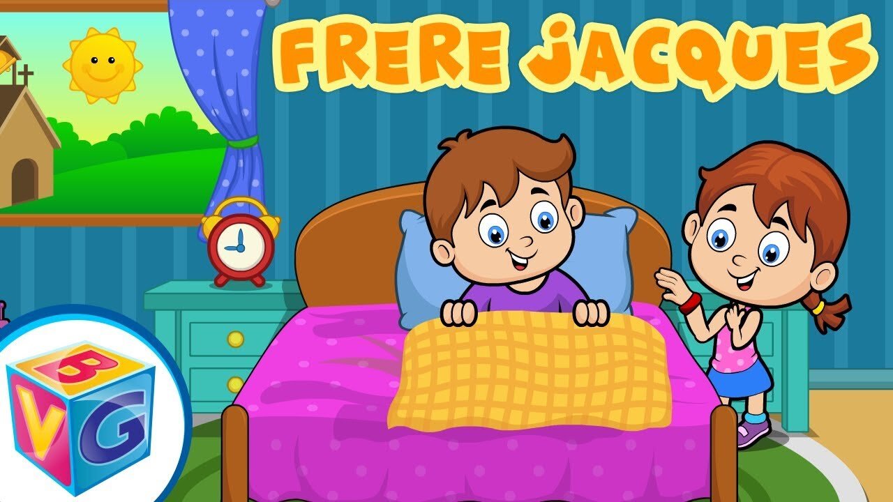 Frère Jacques Poem 2024 - New Nursery Rhyme Song 2024 - Cartoons for Babies - English Learning Poems