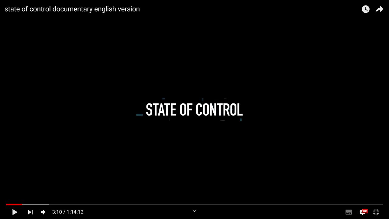 "STATE OF CONTROL" A shocking and Revealing Documentary