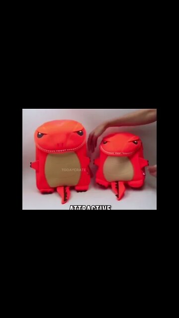 3D DINOSAUR BACKPACK