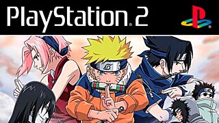 NARUTO ULTIMATE NINJA 1 (PS2) - Gameplay do primeiro jogo de Naruto de PlayStation 2! (PT-BR)