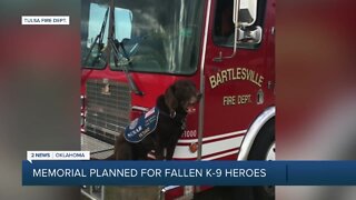 Memorial Planned For Fallen K-9 Heroes