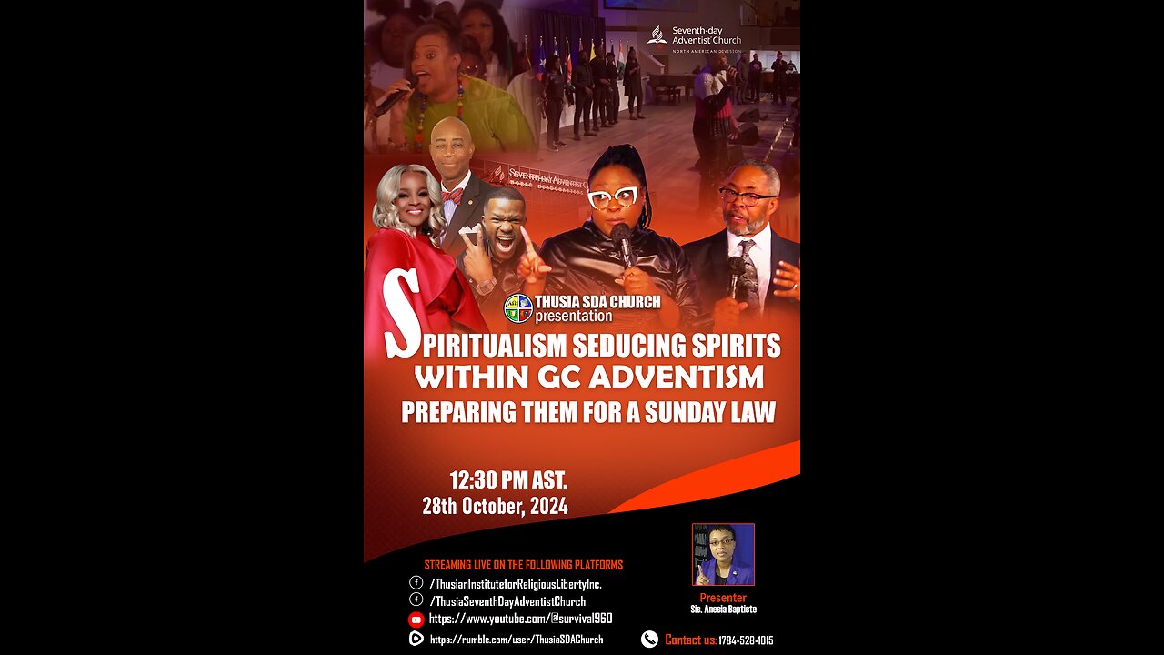 Spiritualism Seducing Spirits Within GC Adventism Preparing them for the Sunday Law