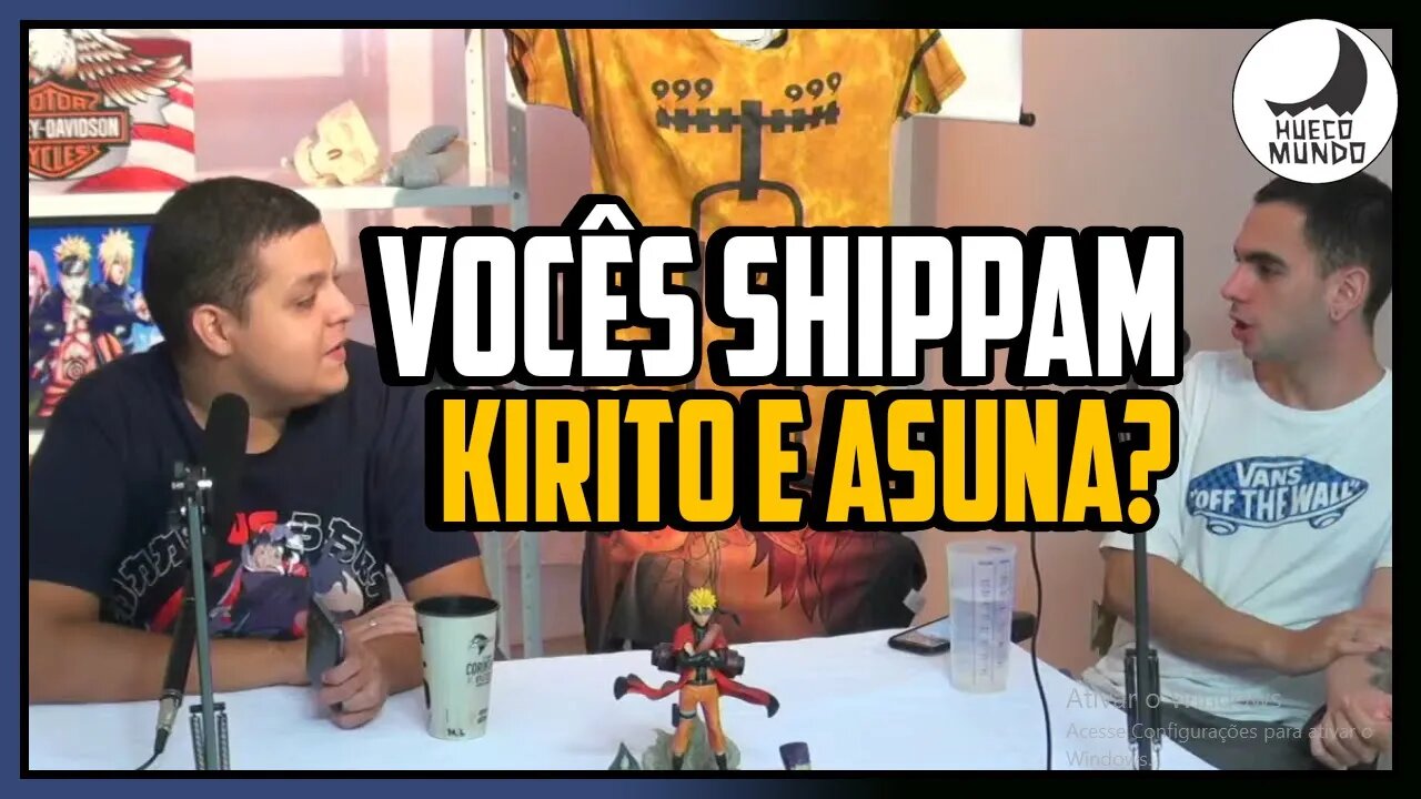 Kirito e Asuna formam um casal? | Cortes Hueco Podcast