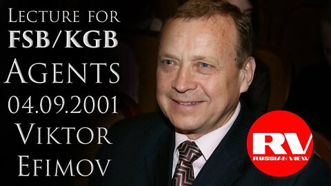 Lecture for FSB: Development of World-Understanding and the Culture of Thinking | Viktor Efimov