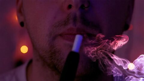 🚬 SMOKE IQOS 3 DUO EVENING AT THE FAIR [ Smoking ASMR ]