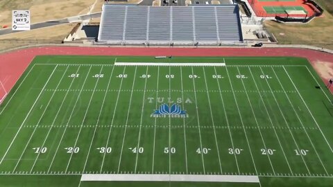 DRONE VIDEO: Booker T. Washington High School Football