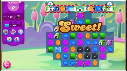 Candy Crush Level 4658 Talkthrough, 17 Moves 0 Boosters