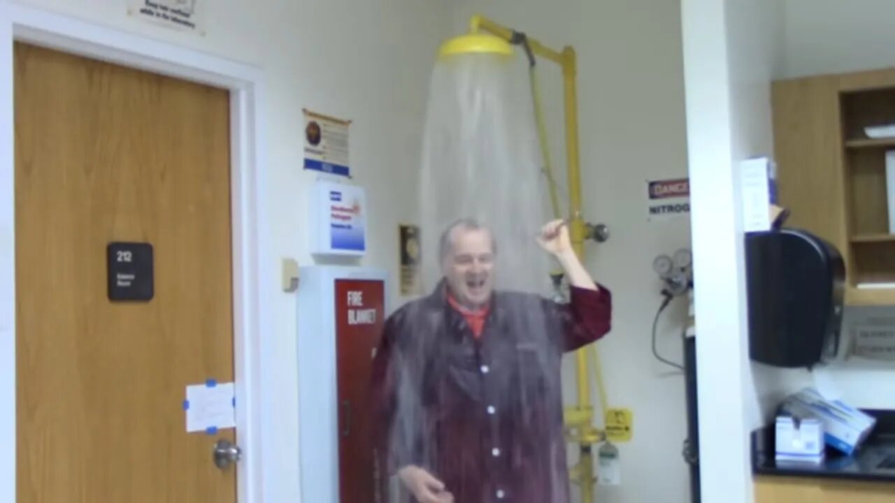 An Introduction to Lab Safety Equipment and a Lab Safety Shower Soaks a Chemistry Professor!