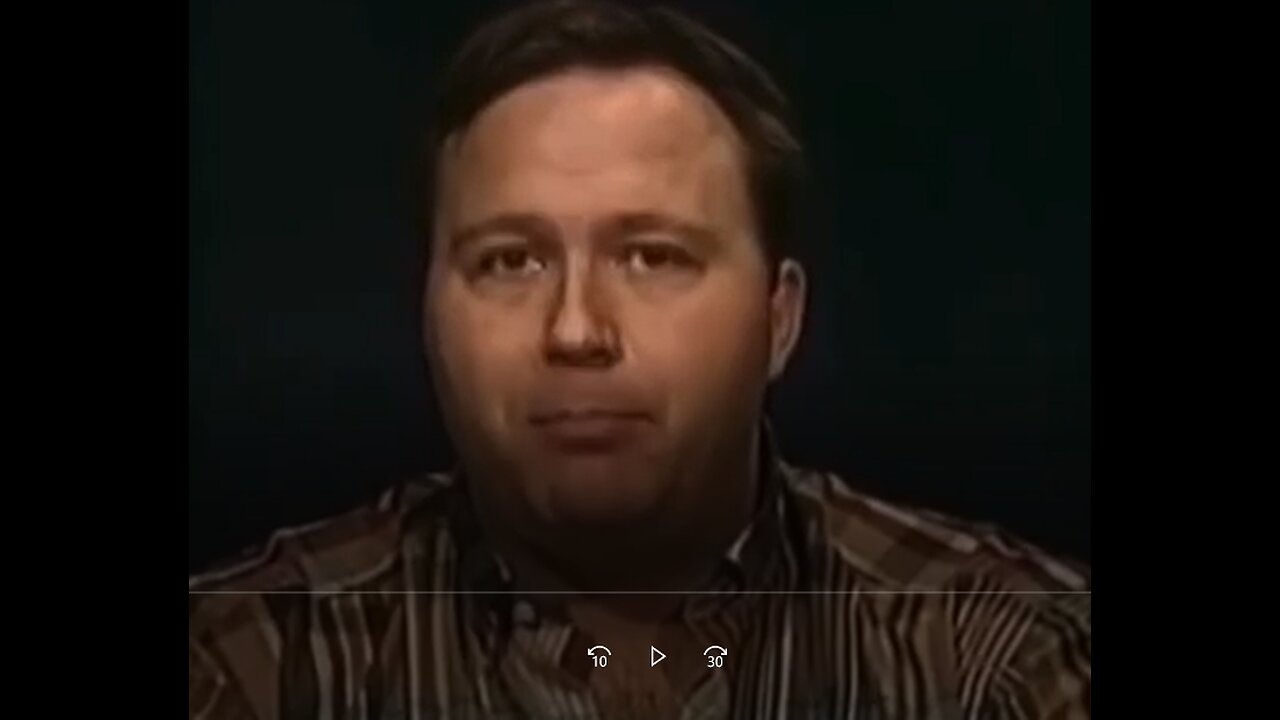 Alex Jones over 20 years ago: "There is a tyrannical organization calling itself the New World Order