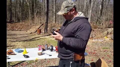 Corona-Virus lockdown training on Black Powder Cap and Ball Revolver - Part 1/2