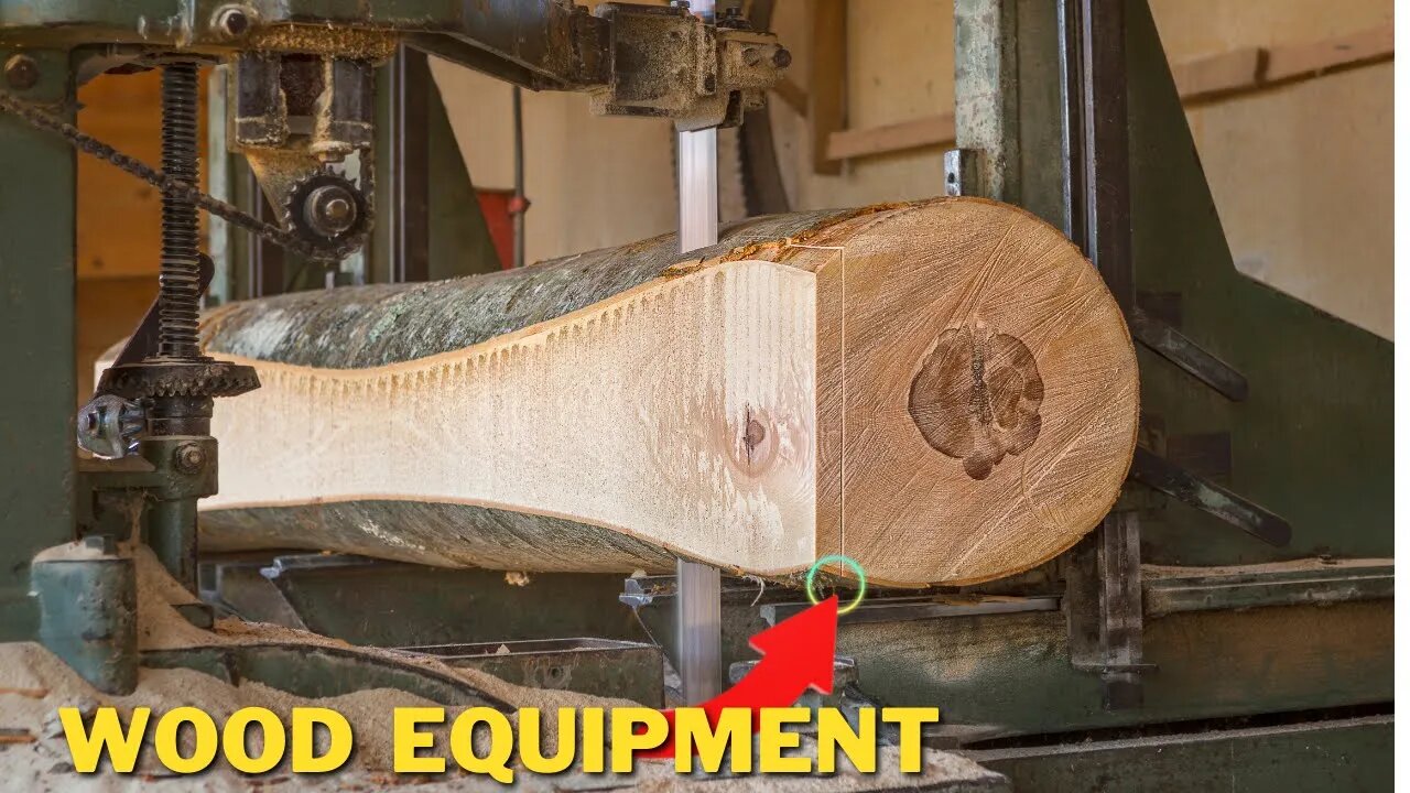 Incríveis Serrarias do Mundo| Amazing firewood processor & wood cutting equipment