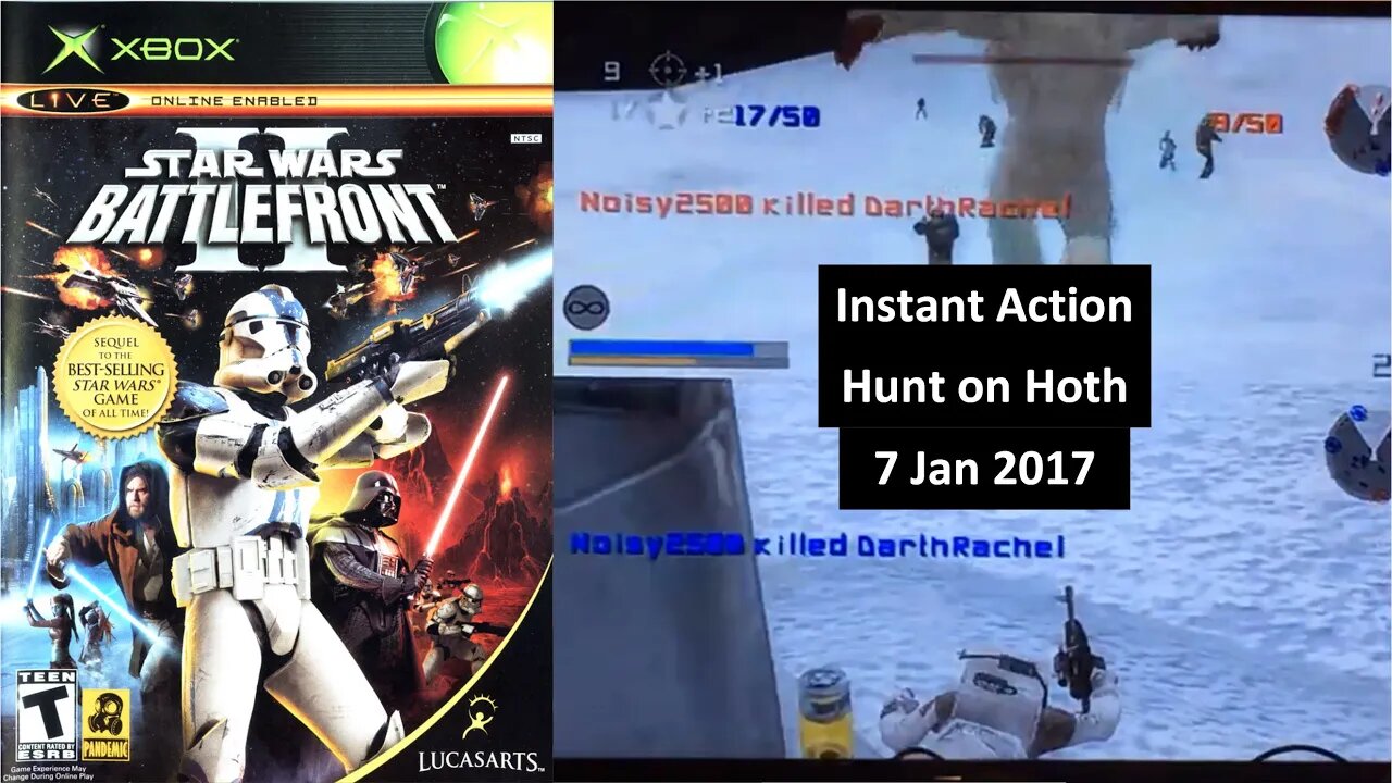 7 Jan 2017 - Hunt on Hoth - Star Wars: Battlefront II - 2pss - Instant Action GCW