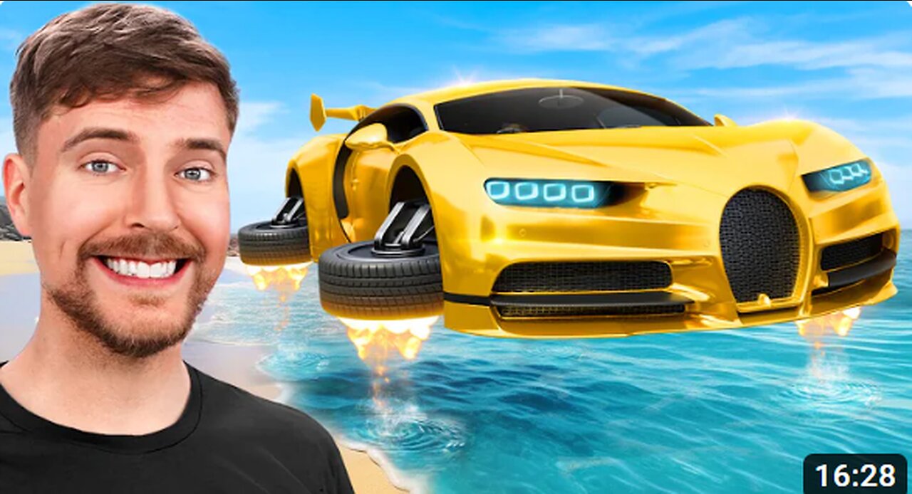 1dollar to 100M dollar car MR.BEAST