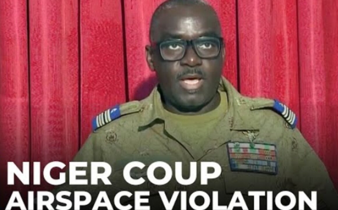 Niger coup airspace violation