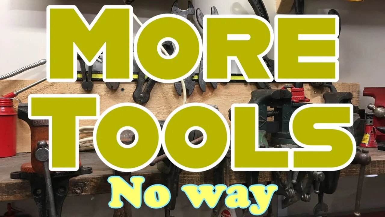 More Tools, More Tools, Few More Tools - Yep You Guessed it