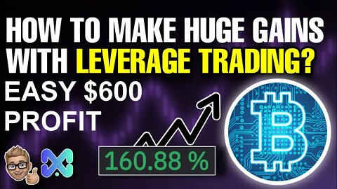 MAKE $600 IN MINUTES | LEVERAGE TRADING TUTORIAL