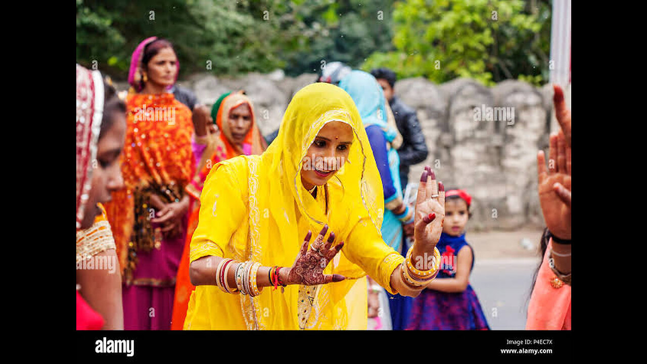 Traditional wedding dance