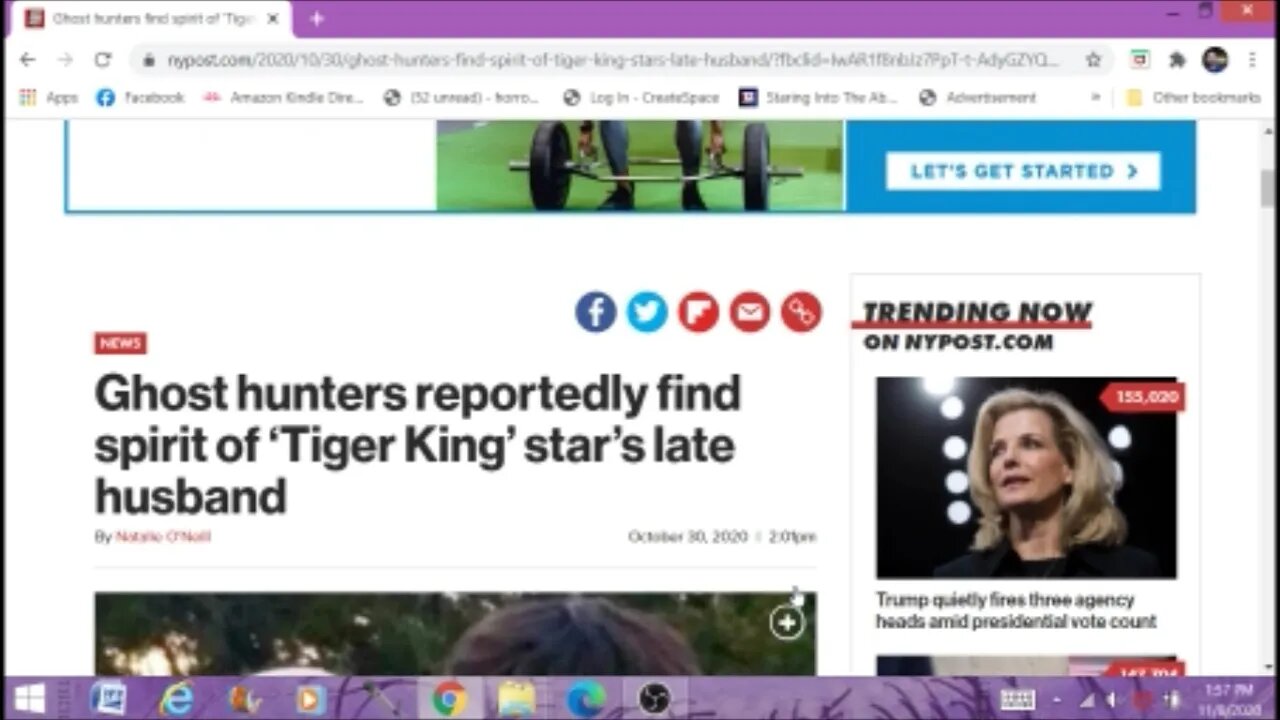 Ghost Hunters Find Spirit Of Tiger King Stars Late Husband Paranormal News