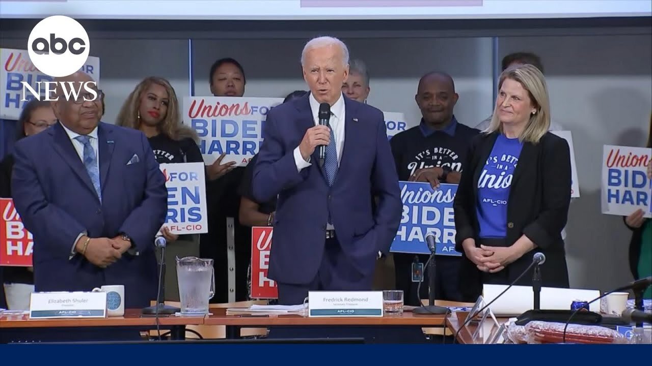 Biden Meets Union Leaders Amid Growing Democratic Calls to Exit Race