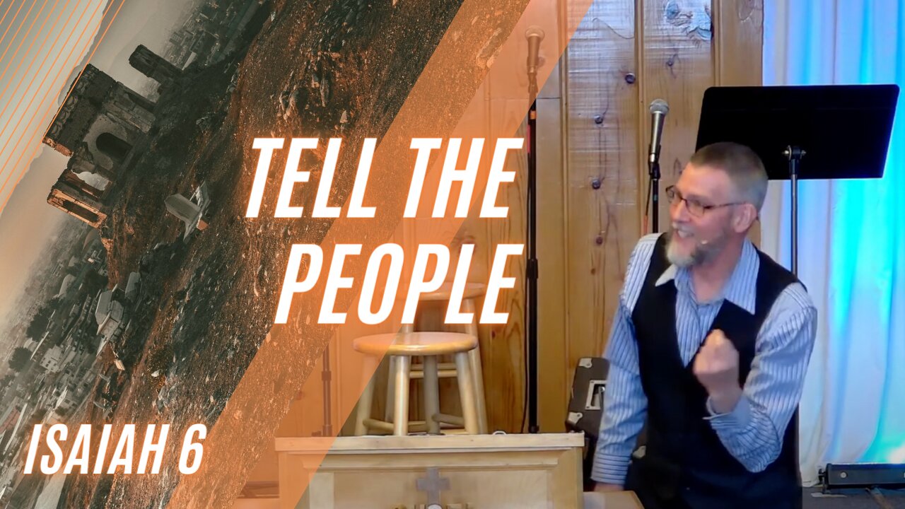 Tell the People — Isaiah 6 (Modern Worship)