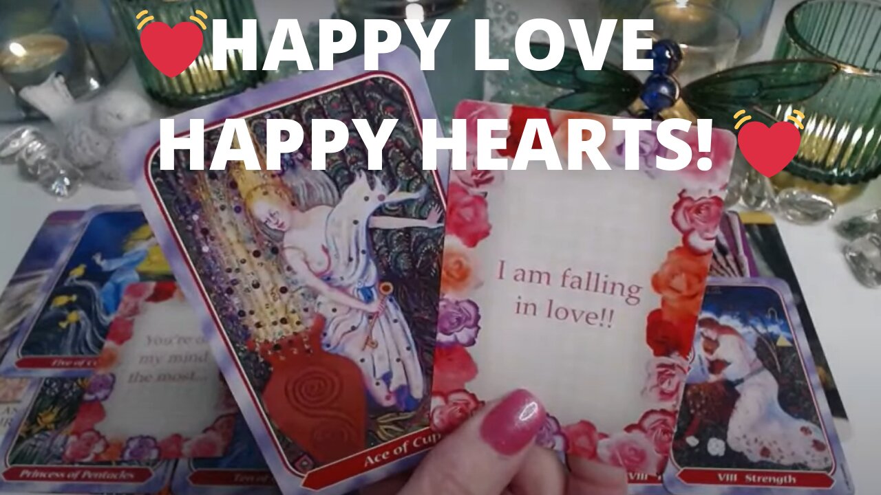 💓HAPPY LOVE HAPPY HEARTS! 💓🪄YOUR MANIFESTATIONS COMES TRUE🥳🤲 COLLECTIVE LOVE TAROT READING 💓✨